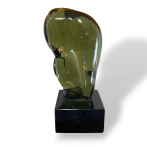 scultura in vetro di Alfredo Rossi