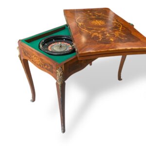 tavolo da gioco ruolette francese art decò