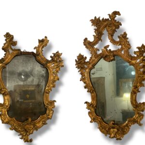 coppia specchiere veneziane del XVIII secolo